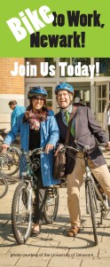 cover of Bike to Work, Newark! brochure