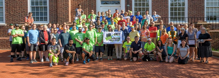 Bike to Work Day 2017 group photo