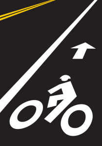 bike lane graphic
