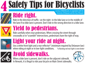 4 Safety Tips for Bicyclists