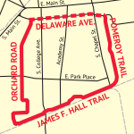 graphic of Central Loop Bikeway