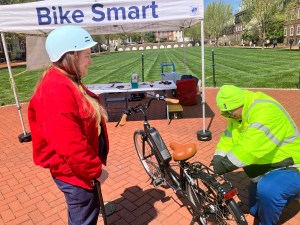 photo of student and John Fiori