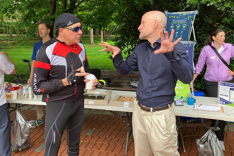 photo of Dave Sokola and James Wilson