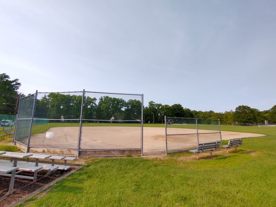 A baseball field at Norma B. Handloff Park.